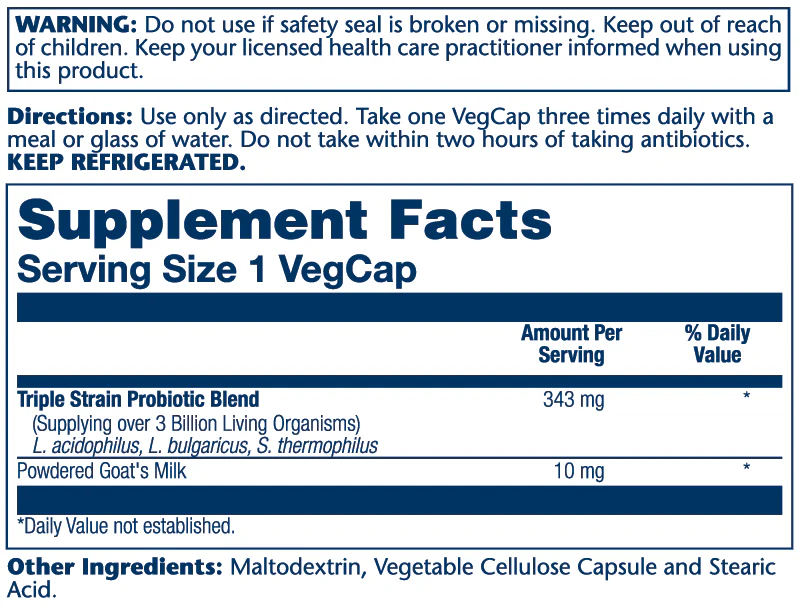 Acidophilus 3 Strain Probiotic & Prebiotic Goat's Milk - Image 2