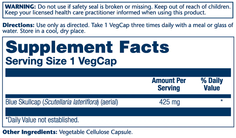Blue Skullcap Aerial 425mg - Image 2