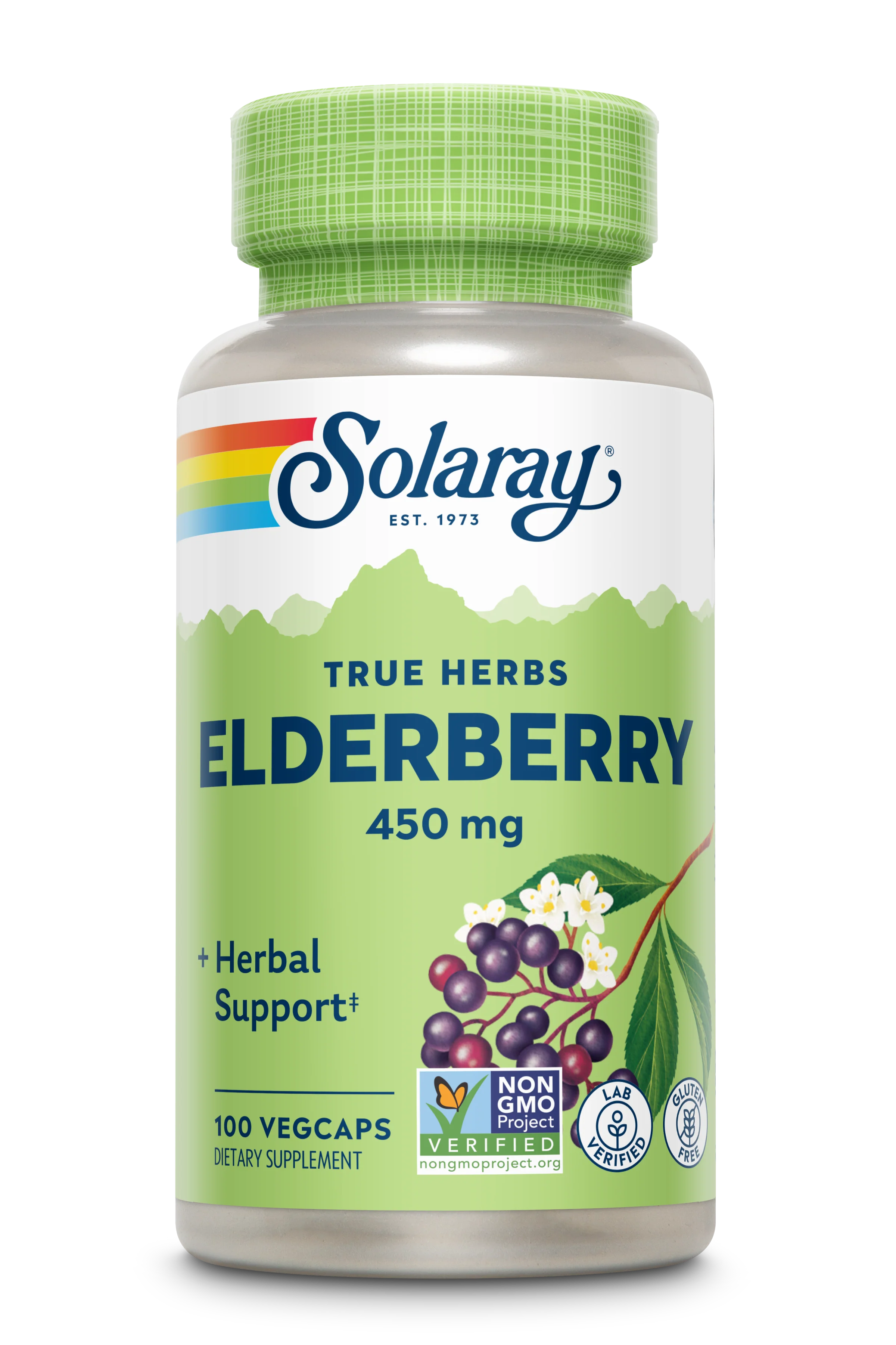 Elderberry Berry & Flower 450mg