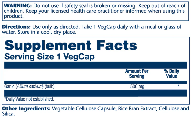 Garlic Bulb 500mg - Image 2