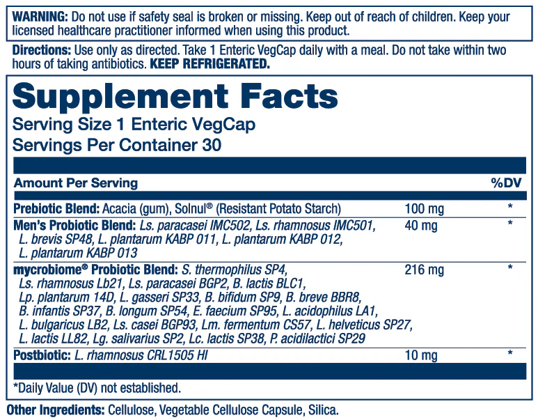 Mycrobiome Complete Probiotic Men's - Image 2