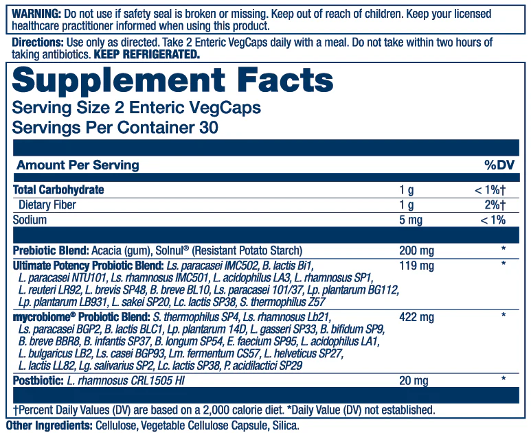 Mycrobiome Complete Probiotic Ultimate Potency - Image 2