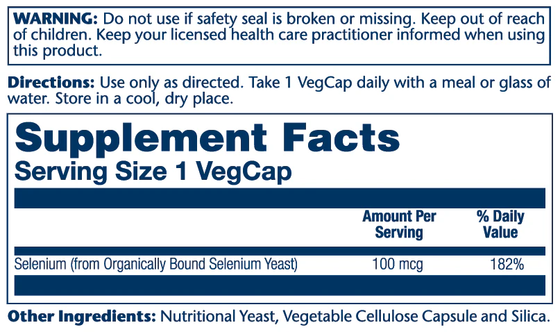 Selenium 100mcg - Image 2
