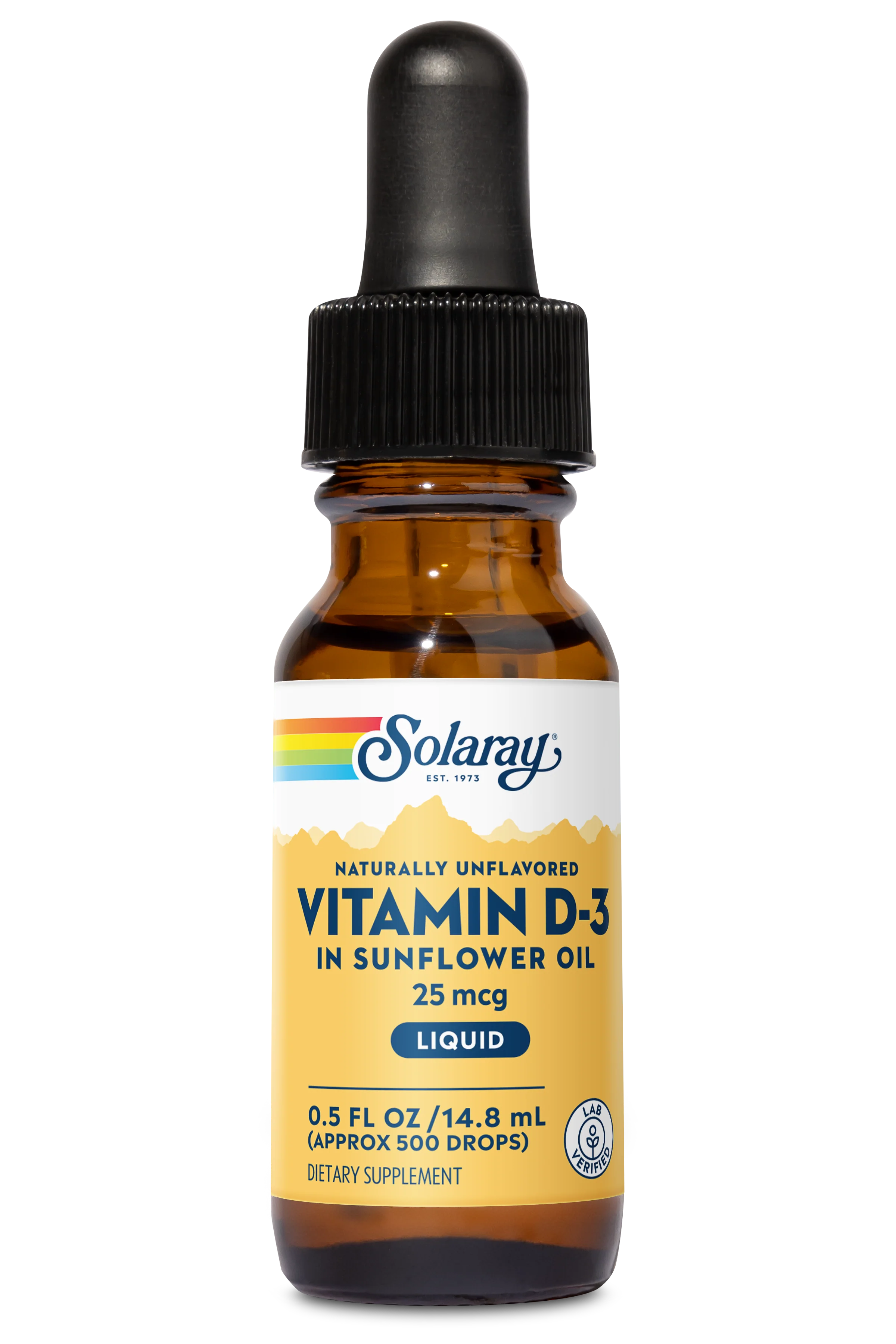 Vitamin D3, Liquid, Unflavored